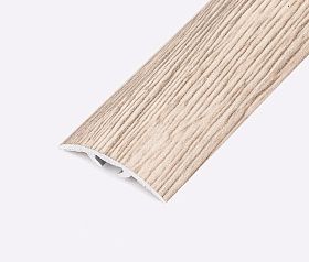 Порог (стык) Русский профиль  разноуровневый ламинированный с дюб, 30*900 мм, Дуб арктик